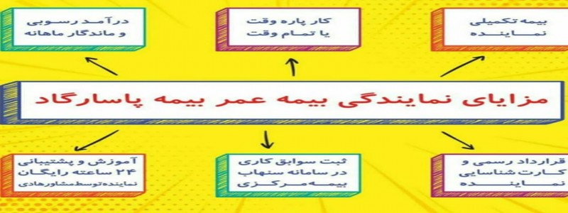 اعطای نمایندگی فروش بیمه عمر و تامین آتیه پاسارگاد