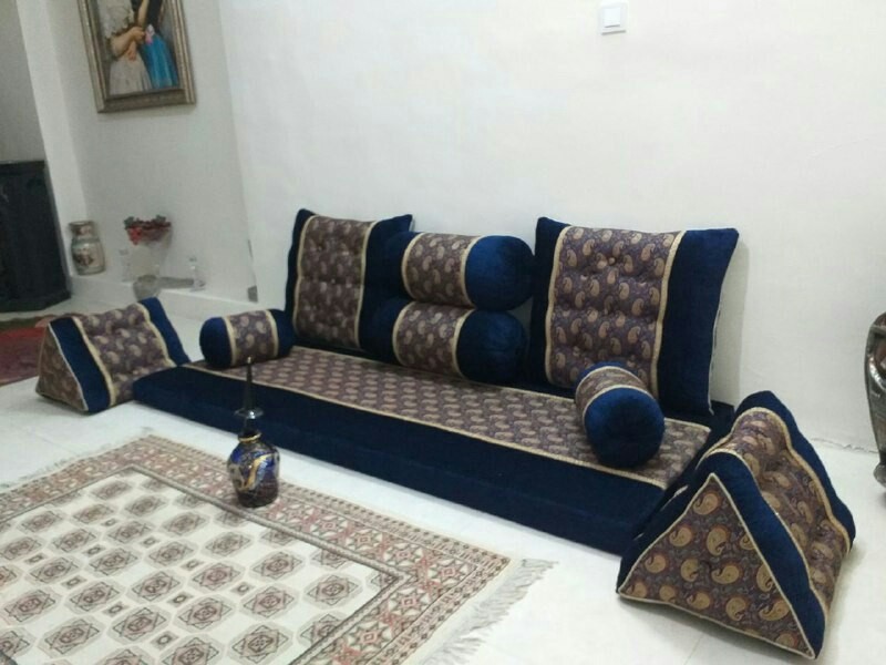 پشتی  سنتی ترمه (ست شاهنشین و اعیون نشین  ترمه)